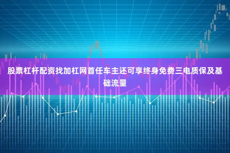 股票杠杆配资找加杠网首任车主还可享终身免费三电质保及基础流量