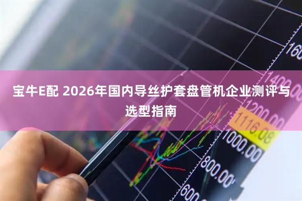 宝牛E配 2026年国内导丝护套盘管机企业测评与选型指南